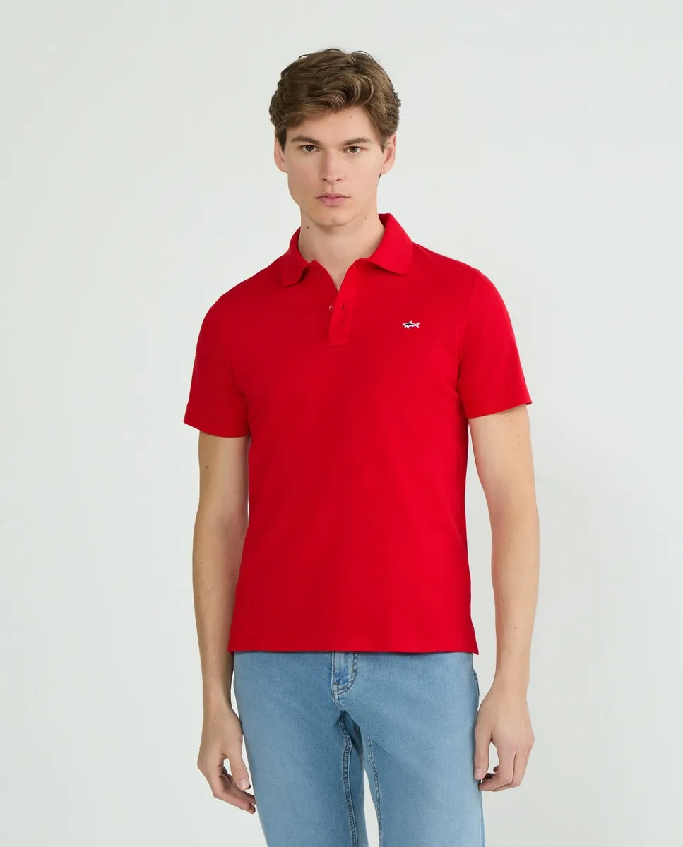 Поло мужское с коротким рукавом Paul & Shark, красный
Поло мужское с коротким рукавом Paul & Shark, красный