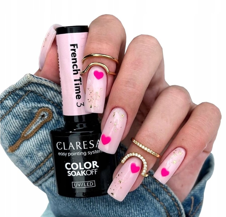 Claresa Hybrid UV/LED Hybrid полупрозрачный French Time 3 Puderek 
Claresa Hybrid UV/LED Hybrid полупрозрачный French Time 3 Puderek