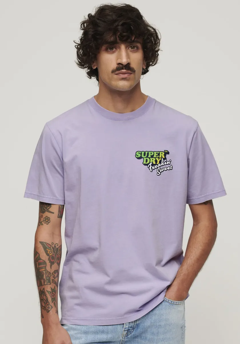 Рубашка с принтом Superdry "SD-NEON TRAVEL CHEST LOOSE TEE", цвет Light Lavendel
Рубашка с принтом Superdry "SD-NEON TRAVEL CHEST LOOSE TEE", цвет Light Lavendel