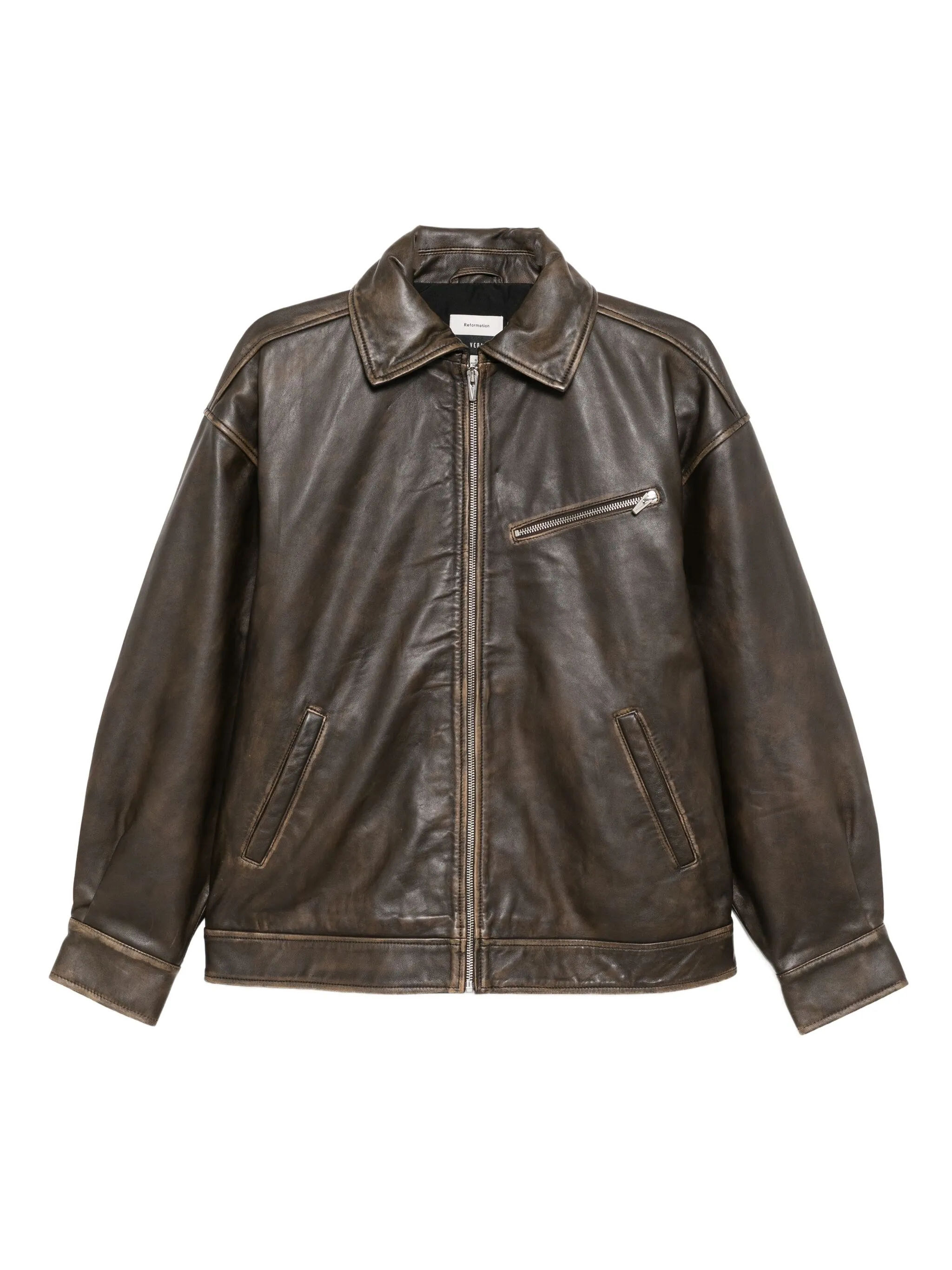 Бомбер JKT Veda Reformation, коричневый
Бомбер JKT Veda Reformation, коричневый