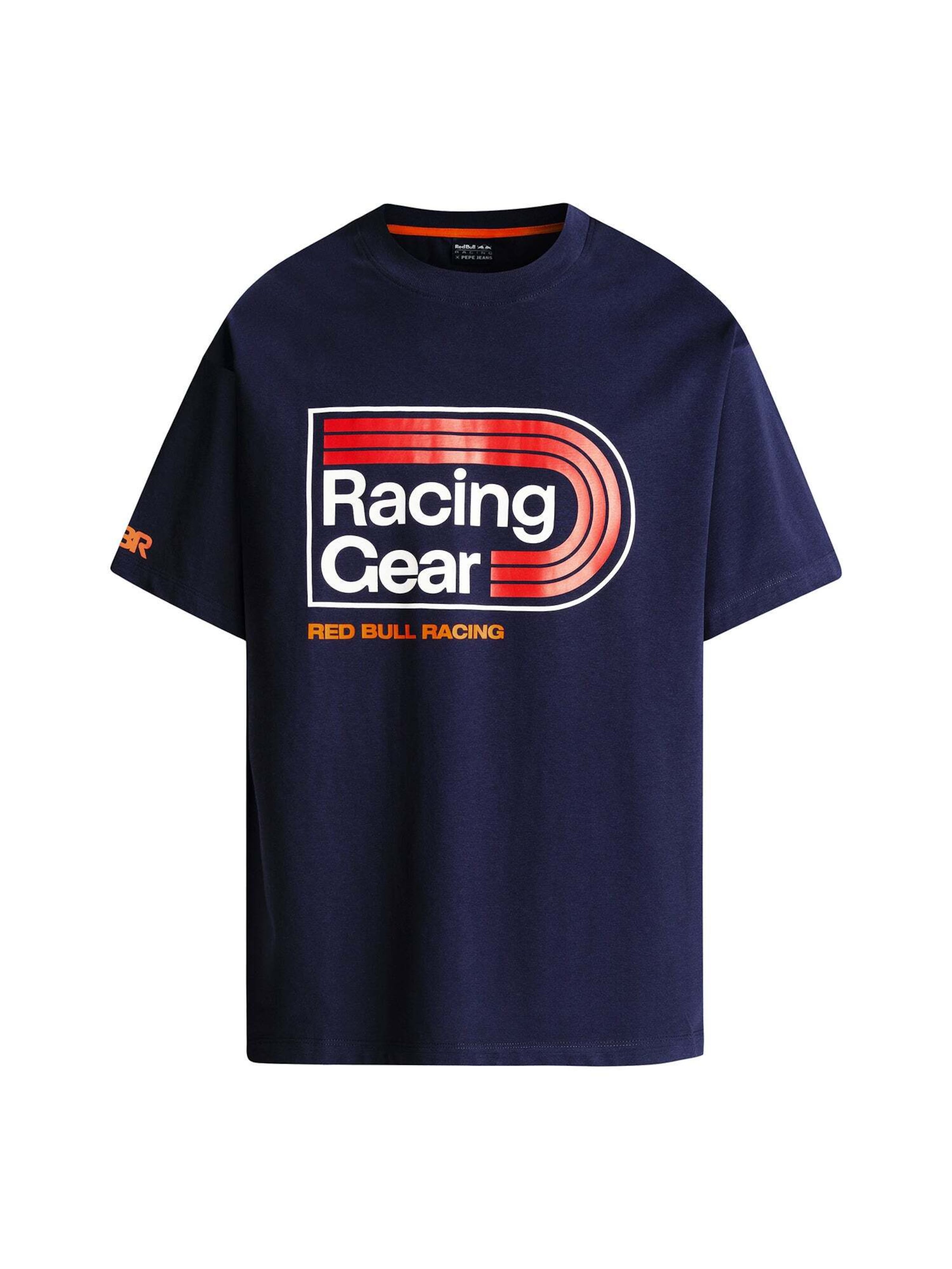 Red Bull Racing x Pepe Jeans Футболка 'RACING GEAR' в цвете Navy
Red Bull Racing x Pepe Jeans Футболка 'RACING GEAR' в цвете Navy