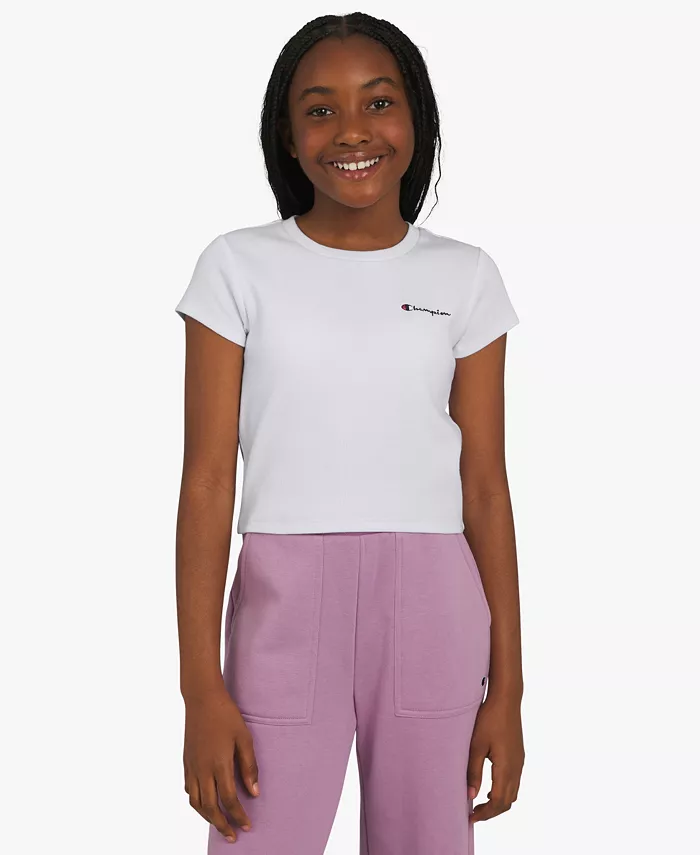 Футболка с коротким рукавом для девочек 7-16 лет Champion, белый
Футболка с коротким рукавом для девочек 7-16 лет Champion, белый