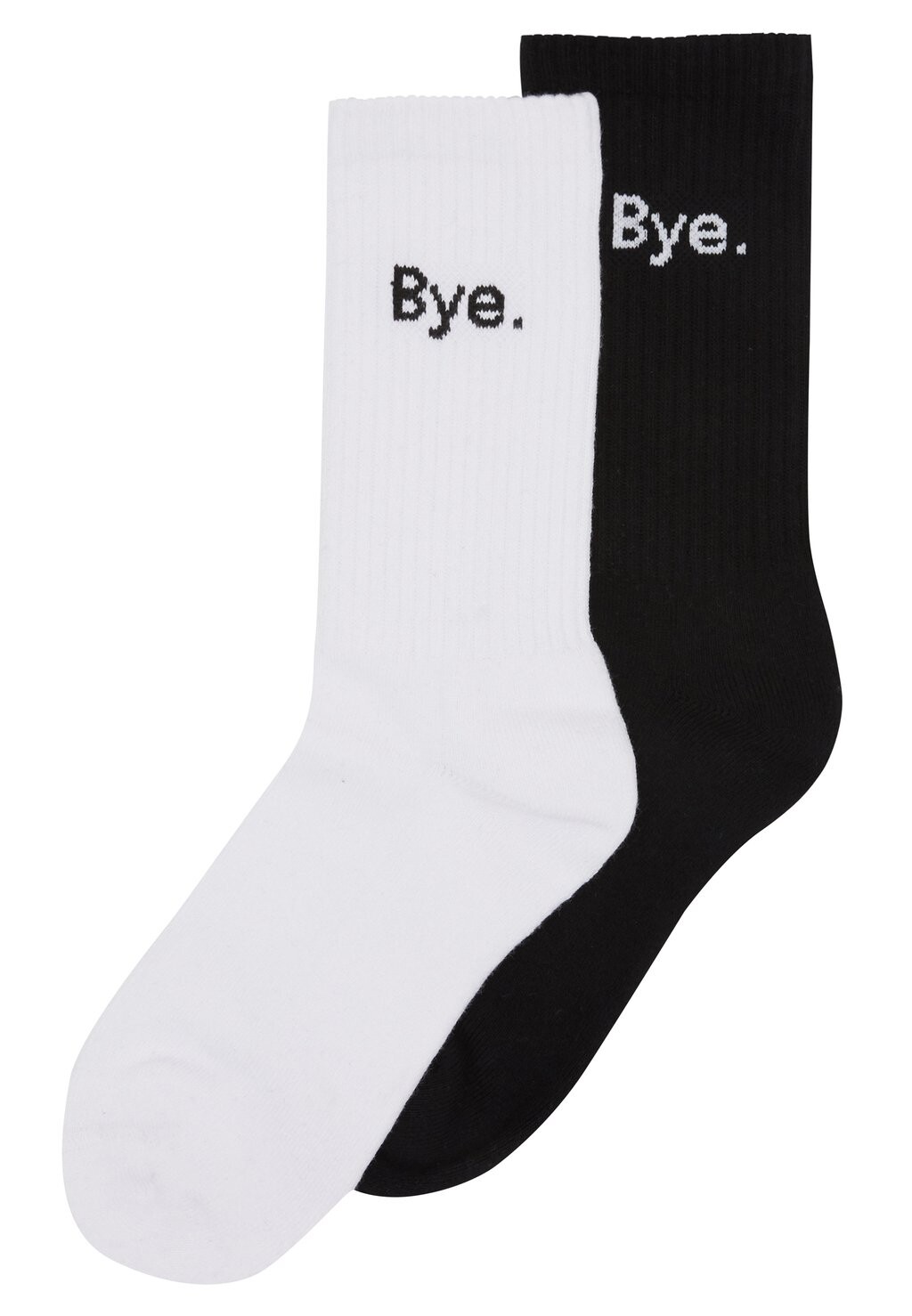 Носки HI BYE SOCKS 2 PACK Mister Tee, черный
Носки HI BYE SOCKS 2 PACK Mister Tee, черный