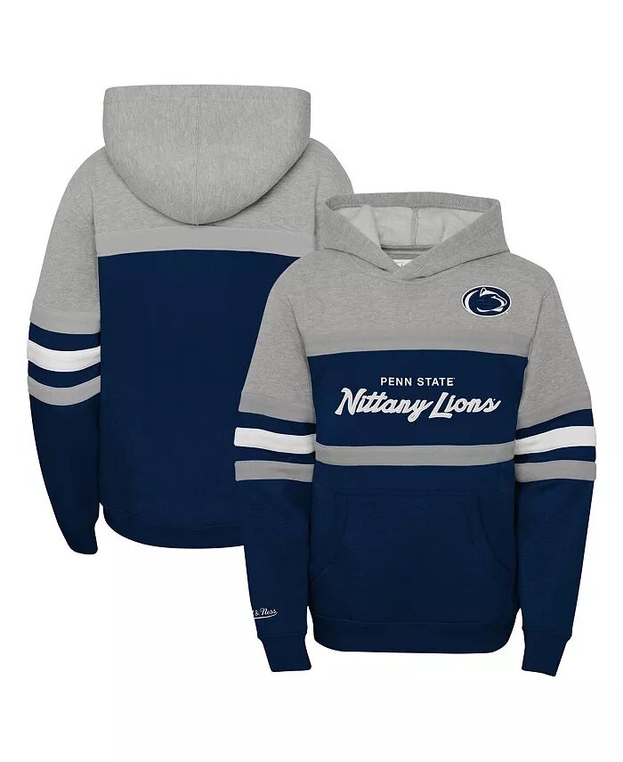Толстовка с капюшоном главного тренера Big Boys Navy Penn State Nittany Lions Mitchell & Ness
Толстовка с капюшоном главного тренера Big Boys Navy Penn State Nittany Lions Mitchell & Ness