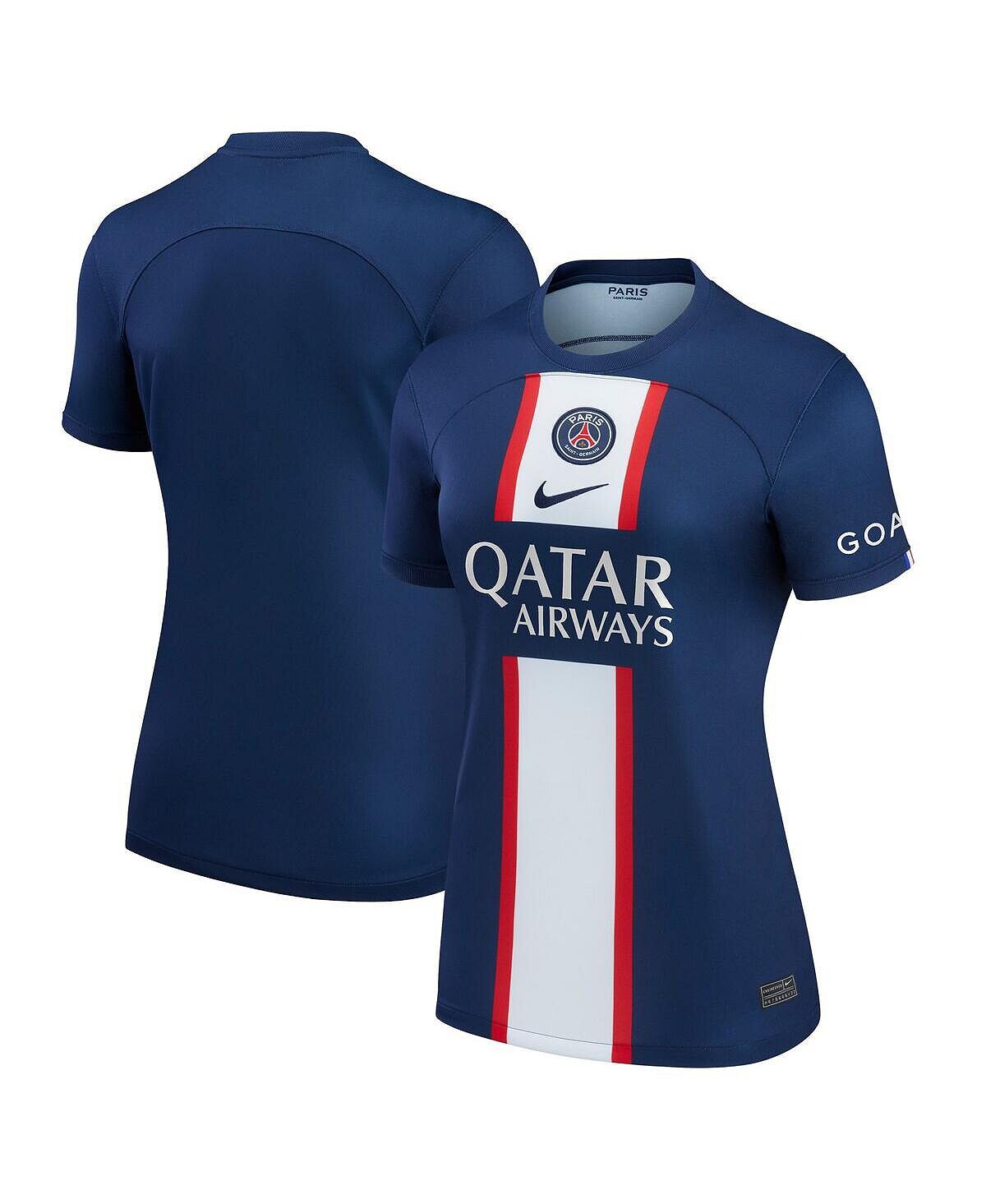 Женская синяя футболка paris saint-germain 2022/23 home replica blank jersey Nike, синий
Женская синяя футболка paris saint-germain 2022/23 home replica blank jersey Nike, синий