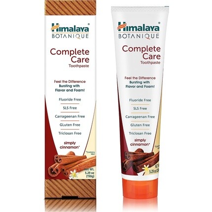 Зубная паста Botanique Complete Care Simply Cinnamon 150 г, Himalaya
Зубная паста Botanique Complete Care Simply Cinnamon 150 г, Himalaya