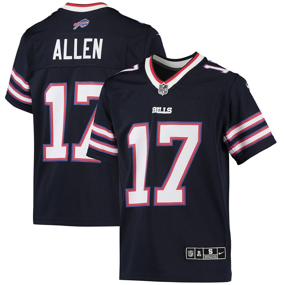 Молодежная футболка Nike Josh Allen Navy Buffalo Bills Inverted Team Game, цвет Bil Navy
Молодежная футболка Nike Josh Allen Navy Buffalo Bills Inverted Team Game, цвет Bil Navy