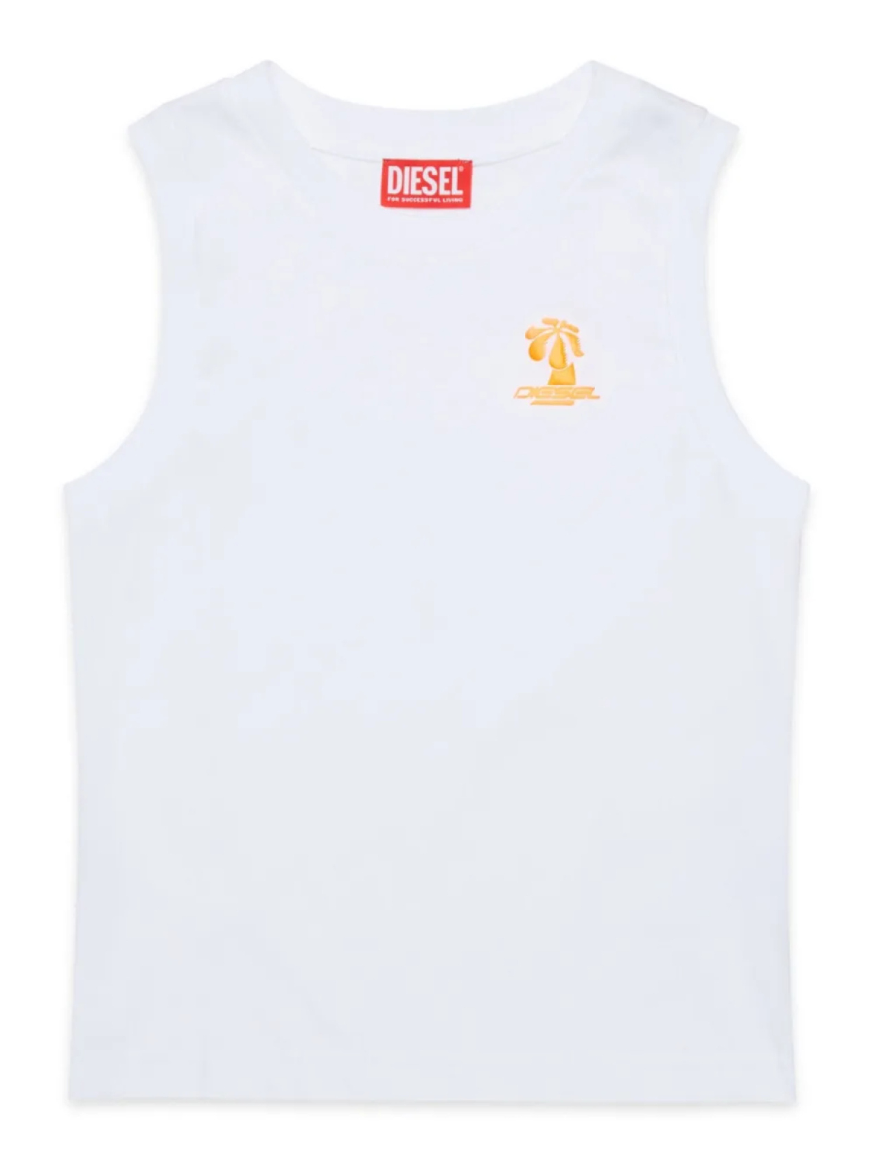 Футболка без рукавов с вышитым логотипом Diesel Kids, белый
Футболка без рукавов с вышитым логотипом Diesel Kids, белый