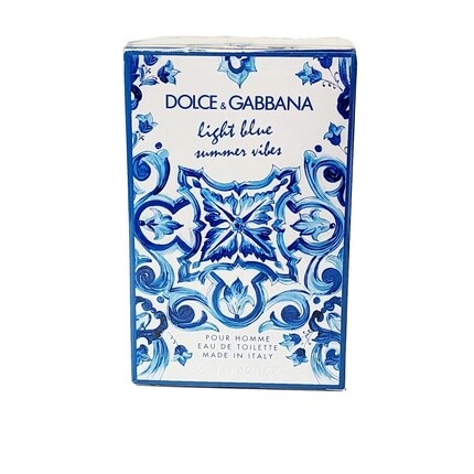 Dolce & Gabbana Light Blue Summer Vibes Pour Homme 4,2 унции 125 мл EDT спрей
Dolce & Gabbana Light Blue Summer Vibes Pour Homme 4,2 унции 125 мл EDT спрей