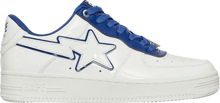 Кроссовки Bapesta #8 M1 White Navy, белый
Кроссовки Bapesta #8 M1 White Navy, белый
