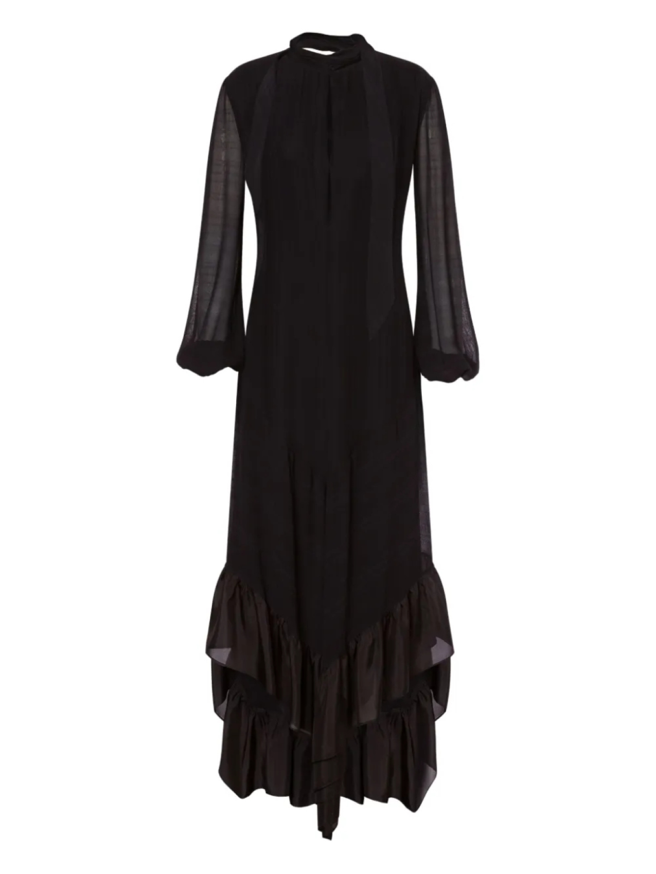 Платье макси с оборками Philosophy Di Lorenzo Serafini, черный
Платье макси с оборками Philosophy Di Lorenzo Serafini, черный