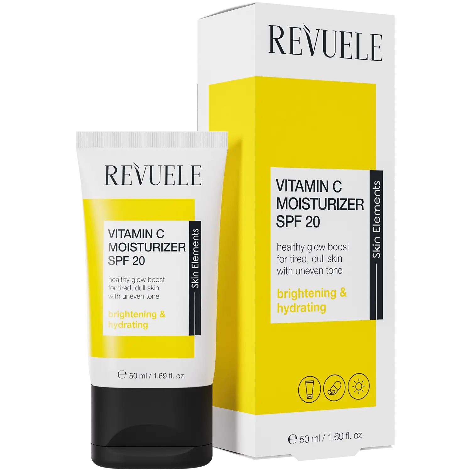Revuele Vitamin C увлажняющий крем для лица с SPF20, 50 мл
Revuele Vitamin C увлажняющий крем для лица с SPF20, 50 мл