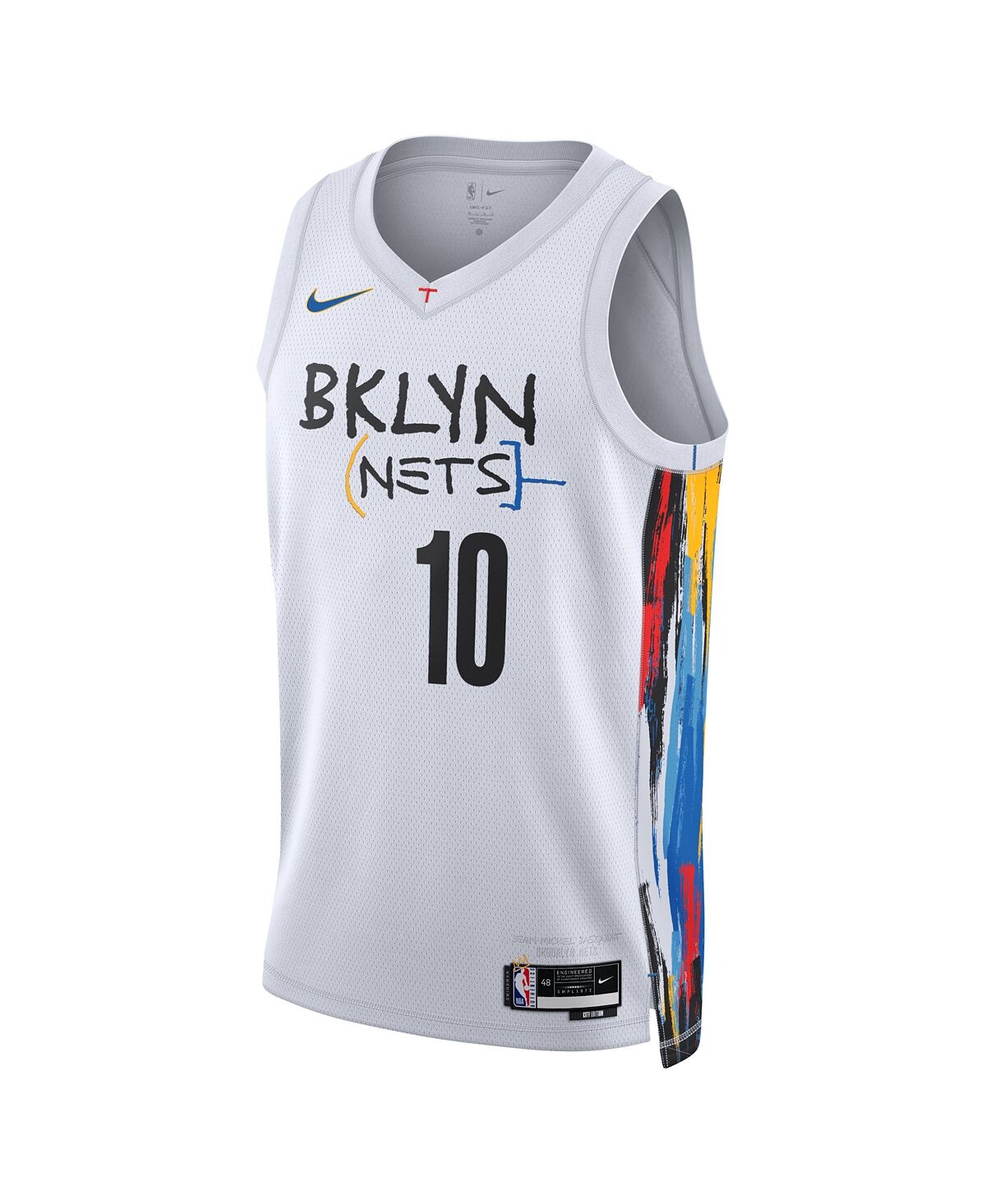 Мужская и женская футболка ben simmons white brooklyn nets 2022/23 city edition swingman jersey Nike, белый
Мужская и женская футболка ben simmons white brooklyn nets 2022/23 city edition swingman jersey Nike, белый