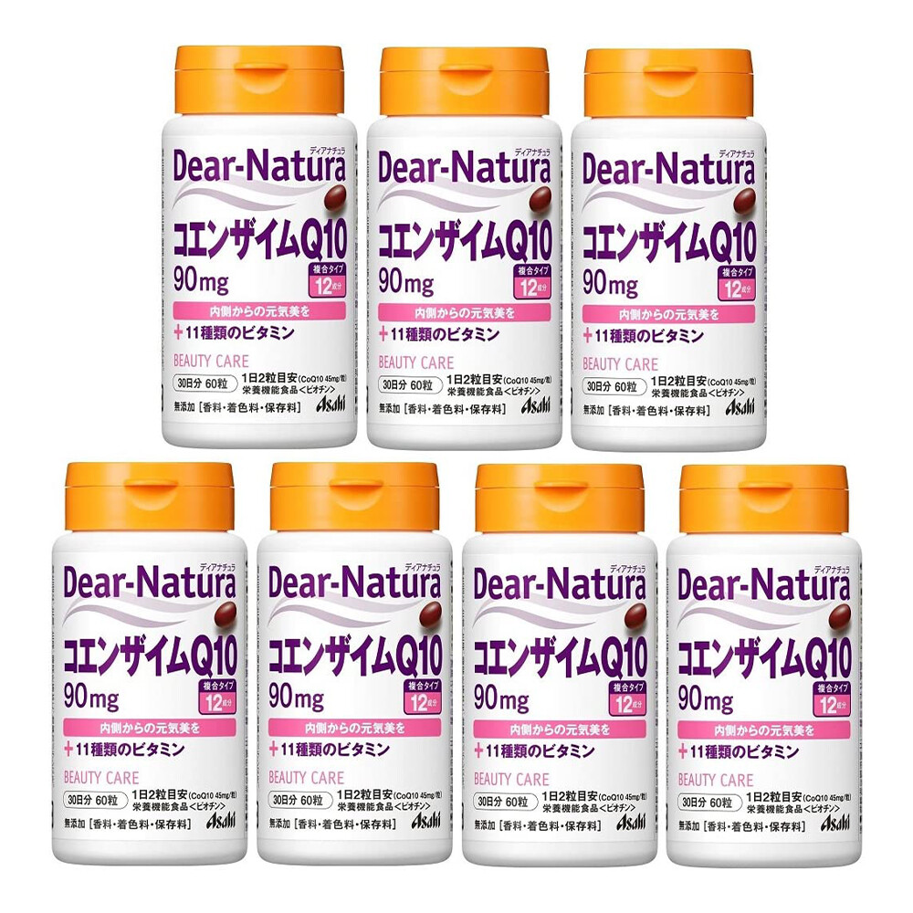 Коэнзим Q10 и 11 витаминов для красоты и молодости ASAHI Dear-Natura, 7 предметов, 60х7 капсул
Коэнзим Q10 и 11 витаминов для красоты и молодости ASAHI Dear-Natura, 7 предметов, 60х7 капсул