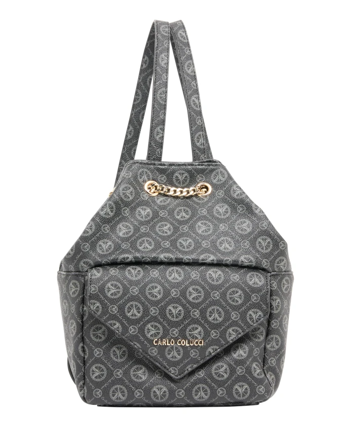Рюкзак на цепочке дефецза Carlo Colucci, черный
Рюкзак на цепочке дефецза Carlo Colucci, черный
