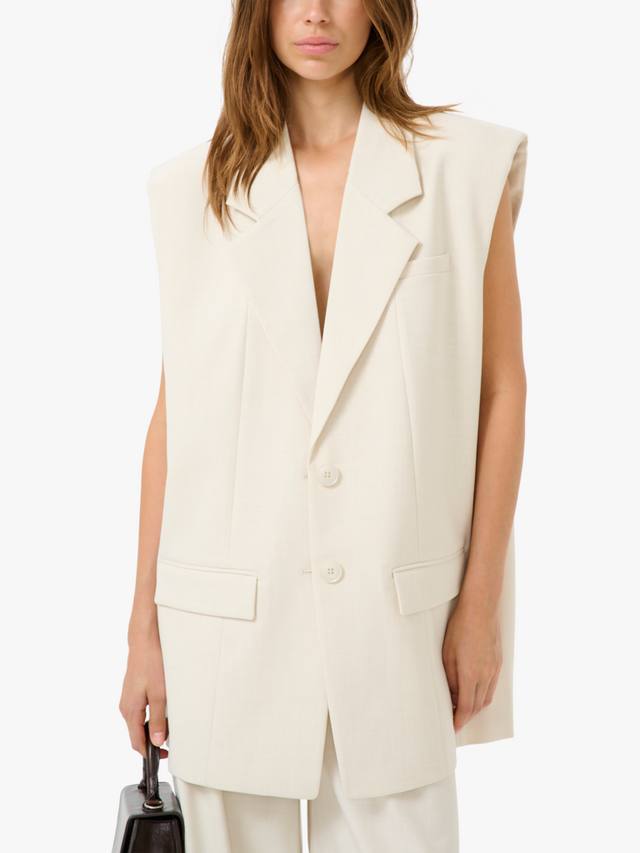 Seaver удлиненный жилет Gestuz, Egret Melange
Seaver удлиненный жилет Gestuz, Egret Melange