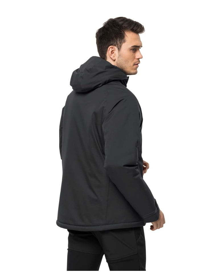 Мужская куртка для активного отдыха черного цвета Jack Wolfskin
Мужская куртка для активного отдыха черного цвета Jack Wolfskin