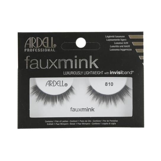 Искусственная норка, накладные ресницы на полоске 810, 1 пара Ardell
Искусственная норка, накладные ресницы на полоске 810, 1 пара Ardell
