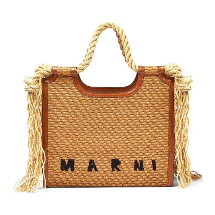 Кожаная сумка с аппликацией из волокна малого размера женская желтая MARNI
Кожаная сумка с аппликацией из волокна малого размера женская желтая MARNI