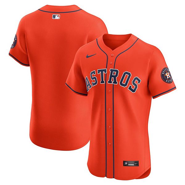 Мужская оранжевая футболка Houston Astros Alternate Elite Nike
Мужская оранжевая футболка Houston Astros Alternate Elite Nike