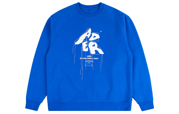 Свитшот с принтом логотипа ADER ERROR, синий
Свитшот с принтом логотипа ADER ERROR, синий