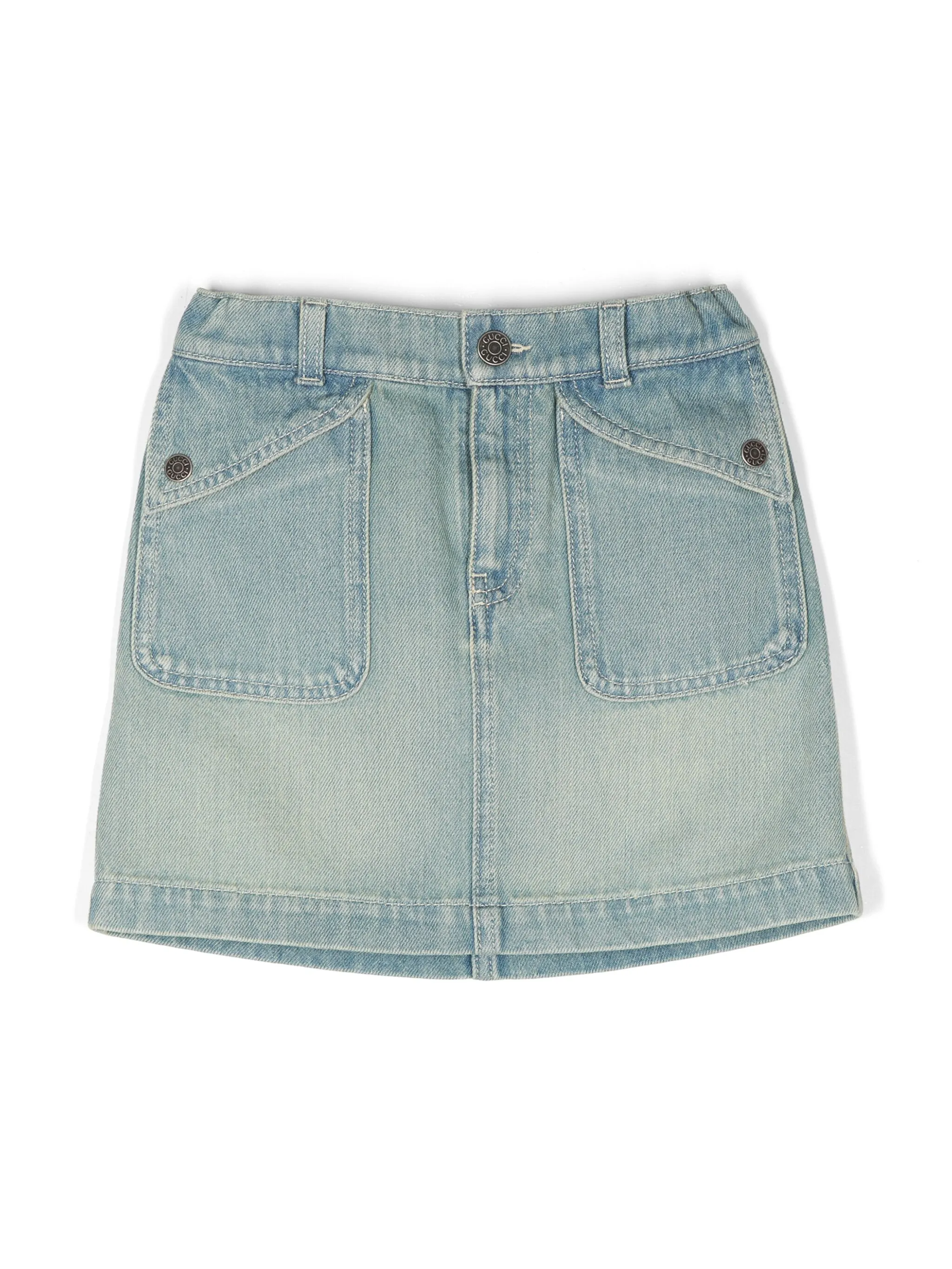 Юбка мини с логотипом Gucci Kids, синий
Юбка мини с логотипом Gucci Kids, синий