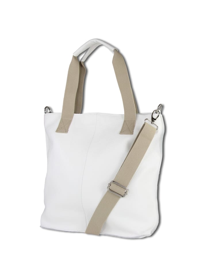 Наплечная сумка Toscanto Schultertasche, Shopper Leder weiß ca. 44cm
Наплечная сумка Toscanto Schultertasche, Shopper Leder weiß ca. 44cm