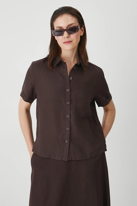 Льняная рубашка Medicine, коричневый
Льняная рубашка Medicine, коричневый
