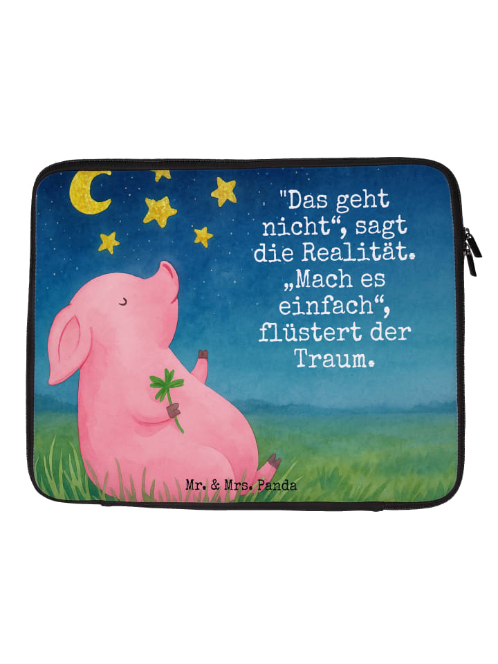 Mr. & Mrs. Panda Сумка для ноутбука с изображением свинки и надписью "Счастливый случай" белого цвета
Mr. & Mrs. Panda Сумка для ноутбука с изображением свинки и надписью "Счастливый случай" белого цвета