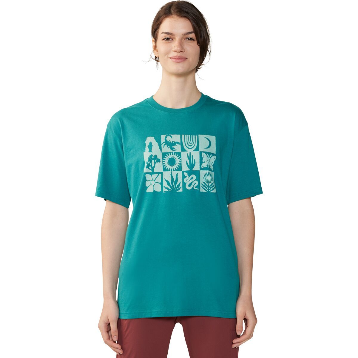 Пустынный клетчатый короткий рукав свободного кроя топ Mountain Hardwear, цвет wintermint
Пустынный клетчатый короткий рукав свободного кроя топ Mountain Hardwear, цвет wintermint