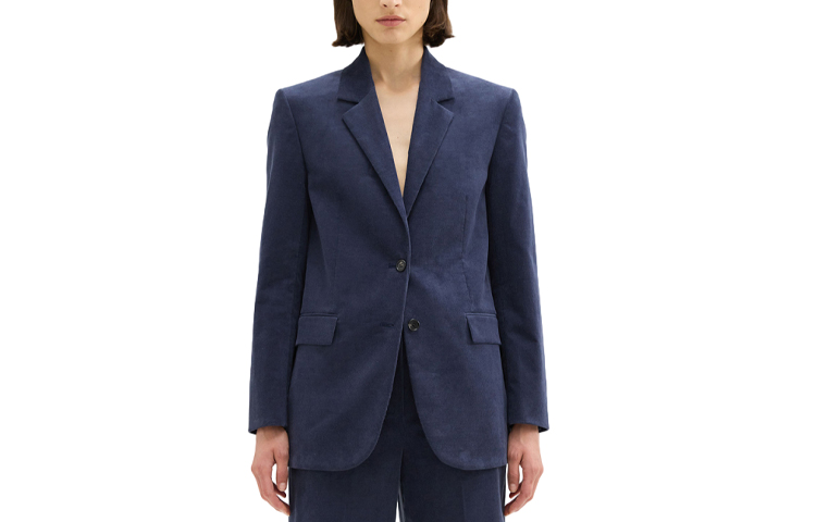 Женский деловой костюм глубокого морского синего цвета THEORY
Женский деловой костюм глубокого морского синего цвета THEORY