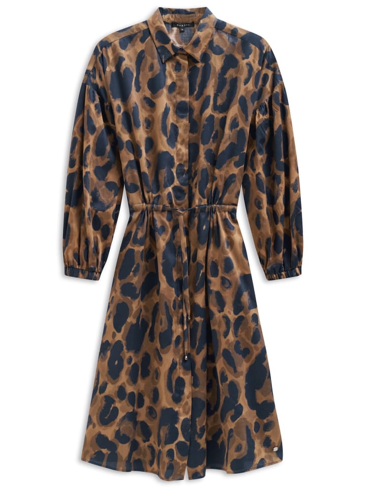 Платье-рубашка коричневого цвета в стиле 80-х Bugatti
Платье-рубашка коричневого цвета в стиле 80-х Bugatti