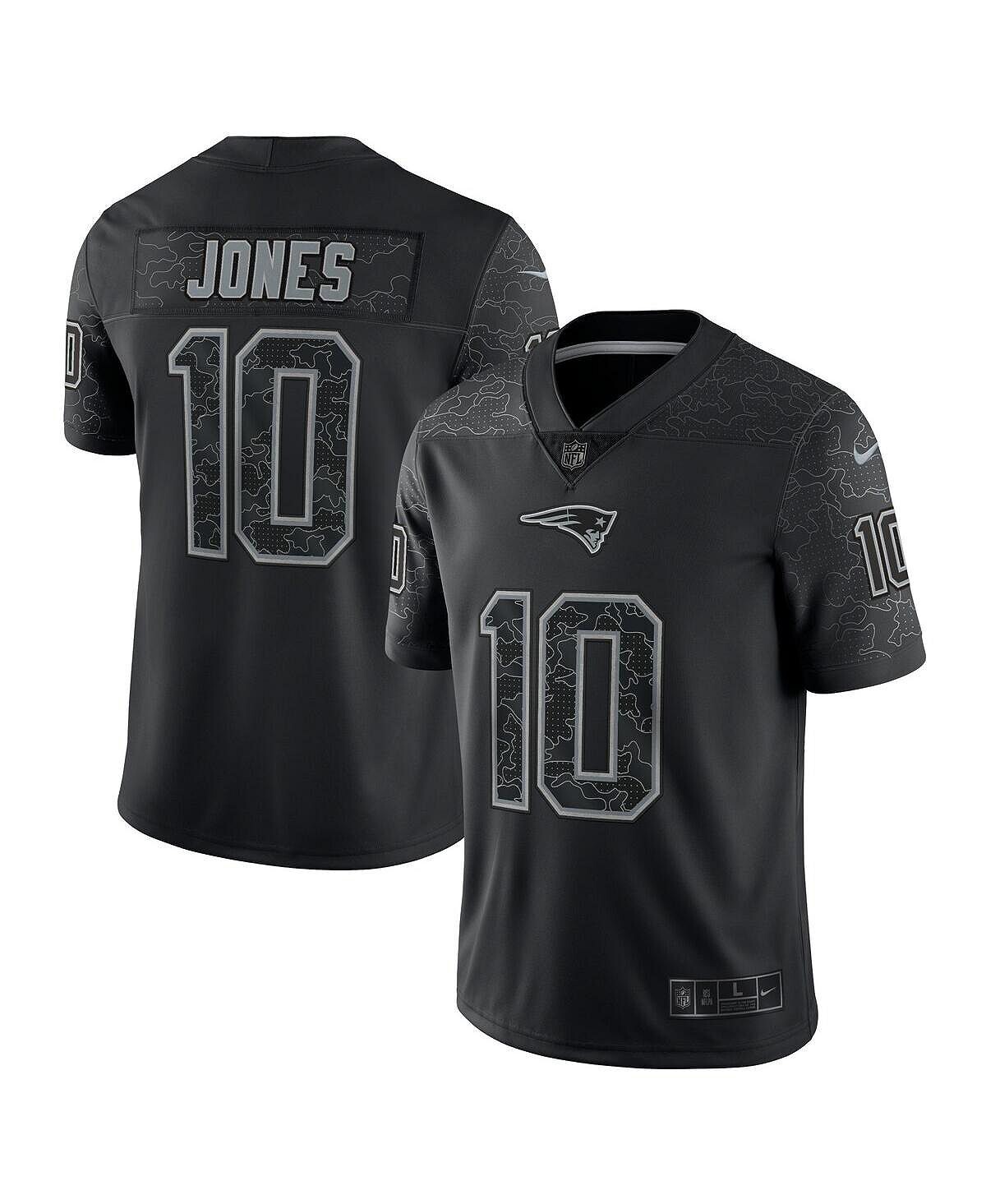 Мужской черный джерси new england patriots со светоотражающими полосами mac jones limited edition Nike, черный
Мужской черный джерси new england patriots со светоотражающими полосами mac jones limited edition Nike, черный