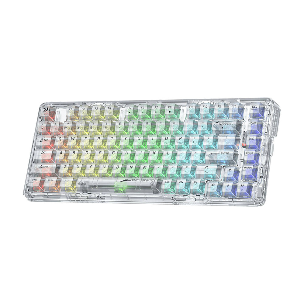 Клавиатура игровая беспроводная Redragon Elf Pro K649, Translucent, белый, английская раскладка
Клавиатура игровая беспроводная Redragon Elf Pro K649, Translucent, белый, английская раскладка