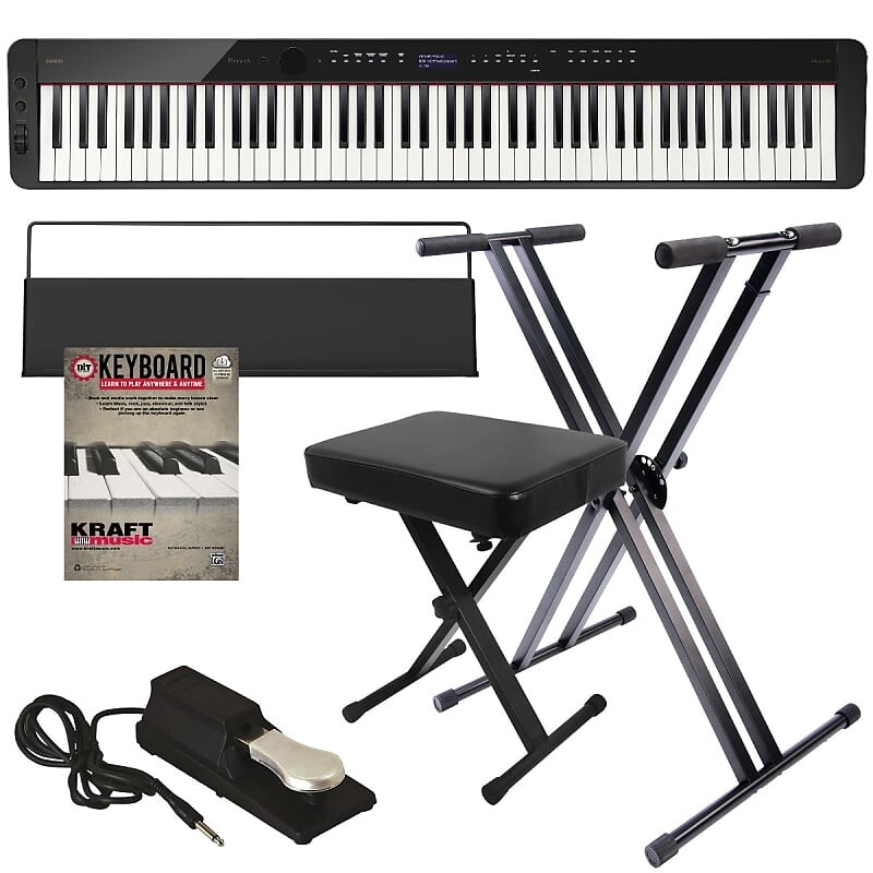 Цифровое пианино Casio PX-S3100 — черный НАБОР KEY ESSENTIALS
Цифровое пианино Casio PX-S3100 — черный НАБОР KEY ESSENTIALS