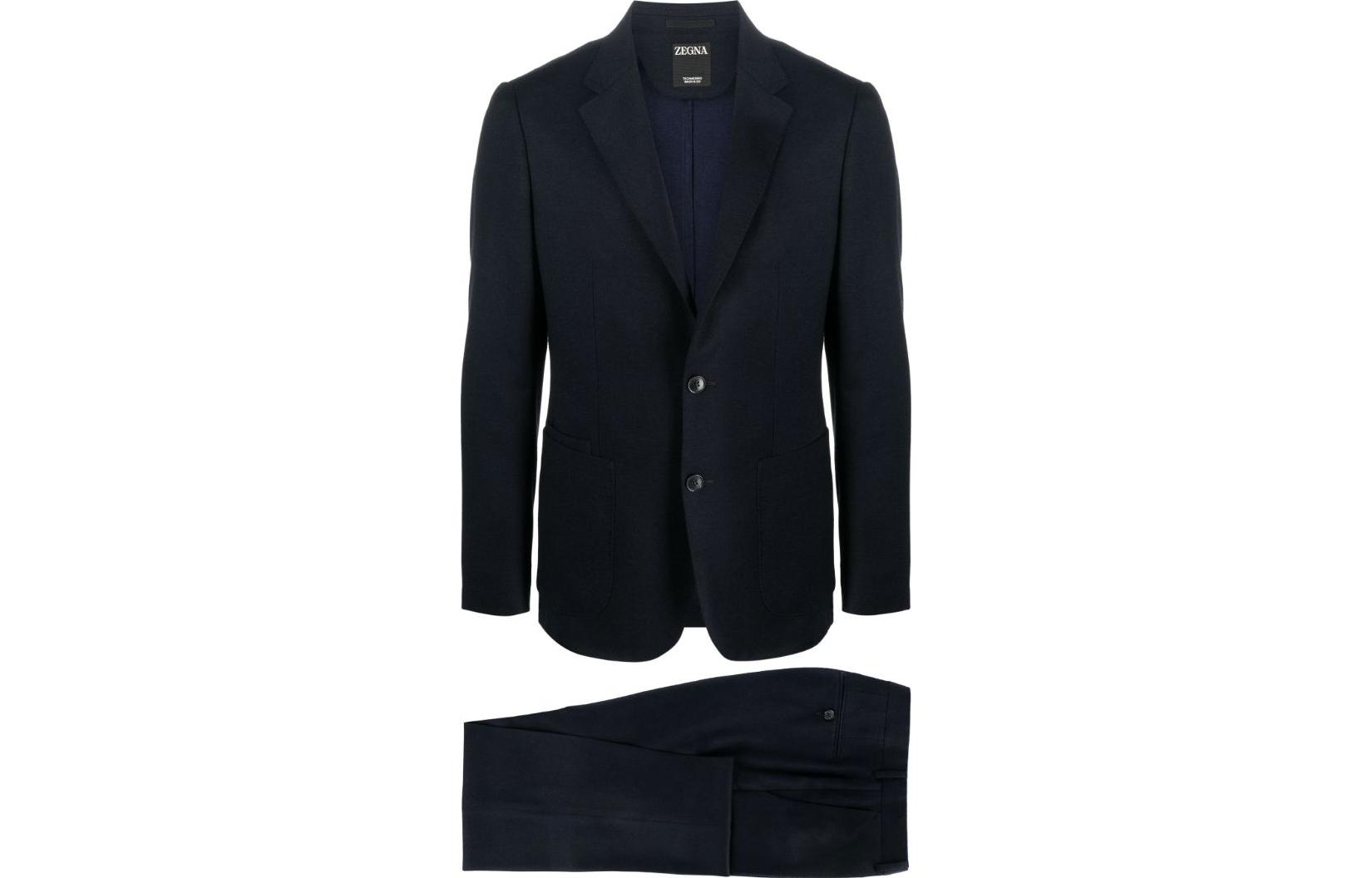 Однобортный шерстяной костюм Ermenegildo Zegna
Однобортный шерстяной костюм Ermenegildo Zegna