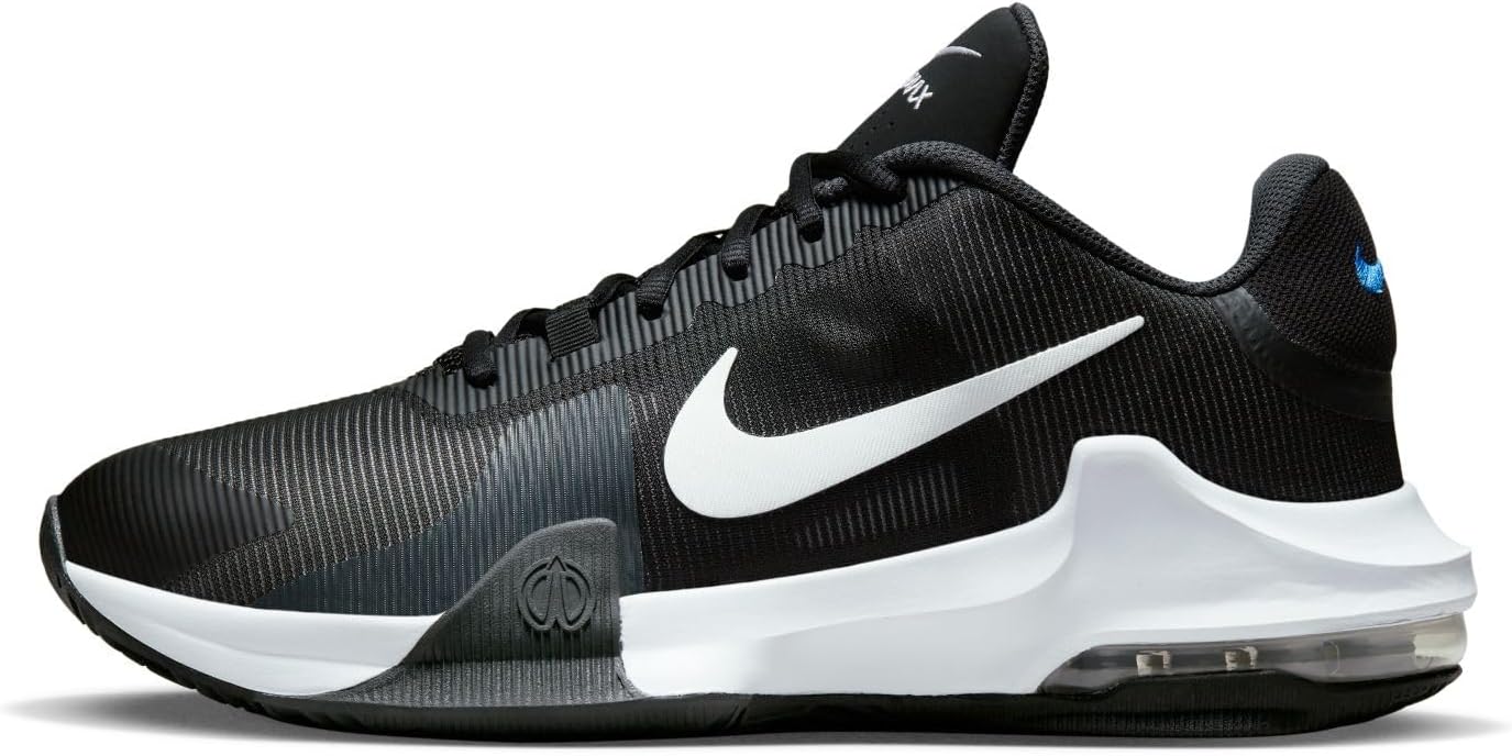 Низкие кроссовки Nike для мужчин, Black/Anthracite/Racer Blue/White
Низкие кроссовки Nike для мужчин, Black/Anthracite/Racer Blue/White