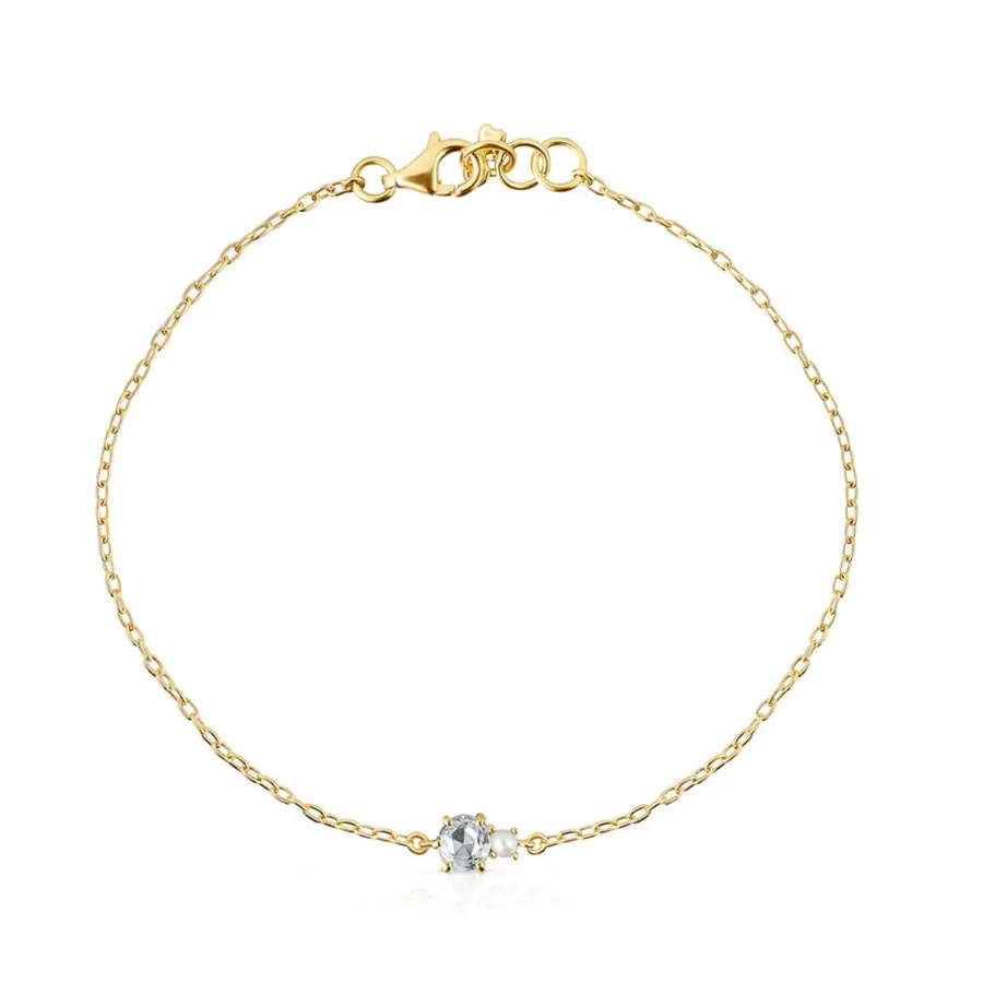 Браслет Tous Ivette Mini, золото/топаз/жемчуг
Браслет Tous Ivette Mini, золото/топаз/жемчуг