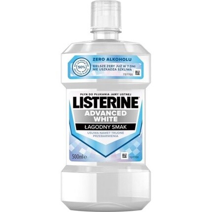 Listerine Advanced Белый ополаскиватель для рта с мягким вкусом Gemicht
Listerine Advanced Белый ополаскиватель для рта с мягким вкусом Gemicht