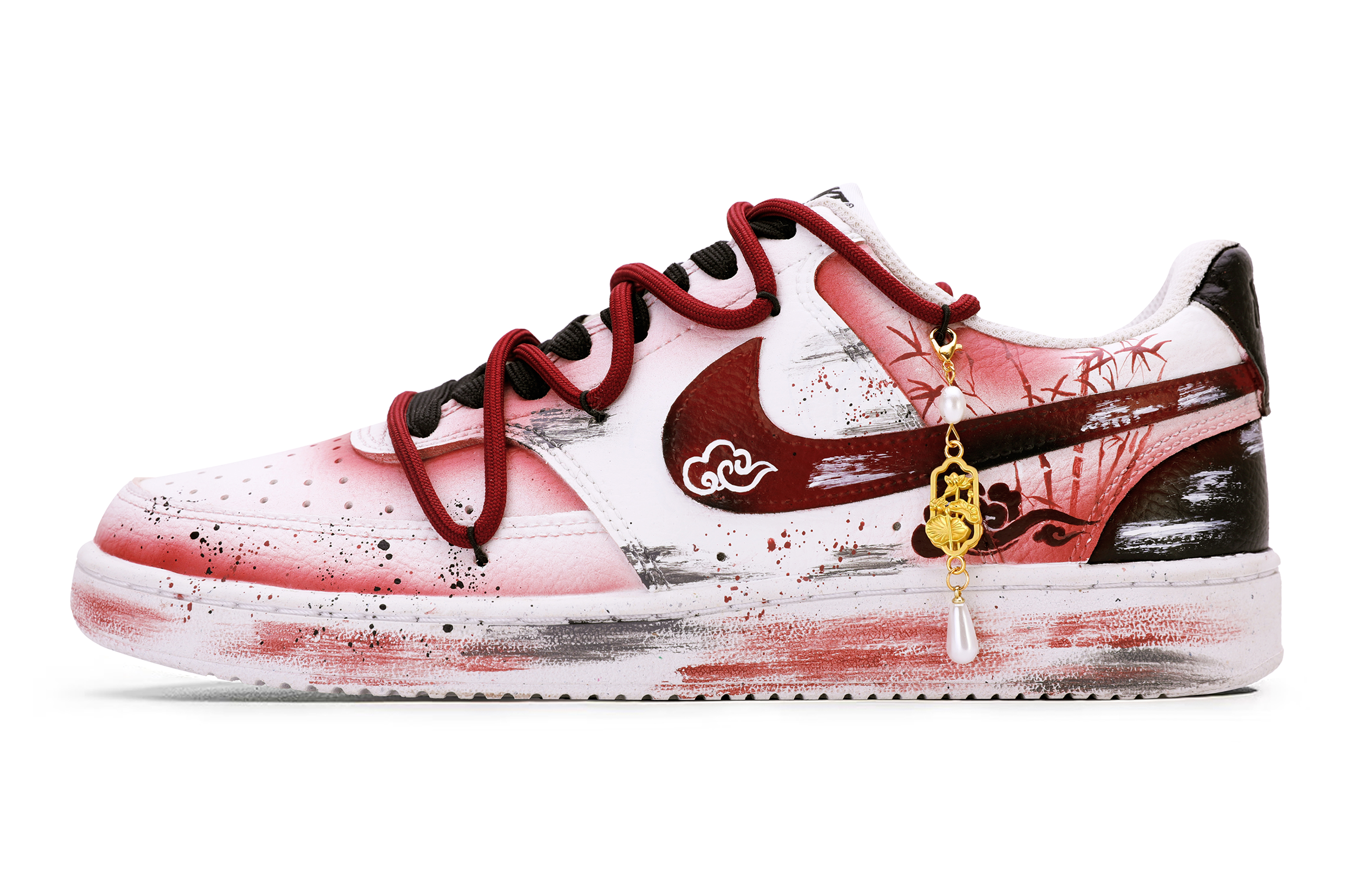 Nike Court Vision 1 Abrasion Resistant Slip Resistant низкие скейтборд-кроссовки мужские Red Black
Nike Court Vision 1 Abrasion Resistant Slip Resistant низкие скейтборд-кроссовки мужские Red Black