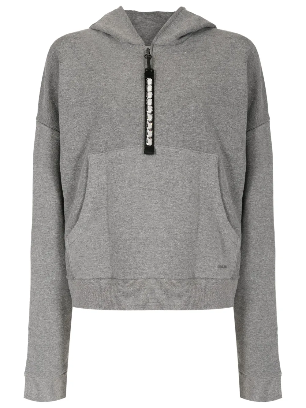 Худи на молнии с кристаллами Osklen, серый
Худи на молнии с кристаллами Osklen, серый