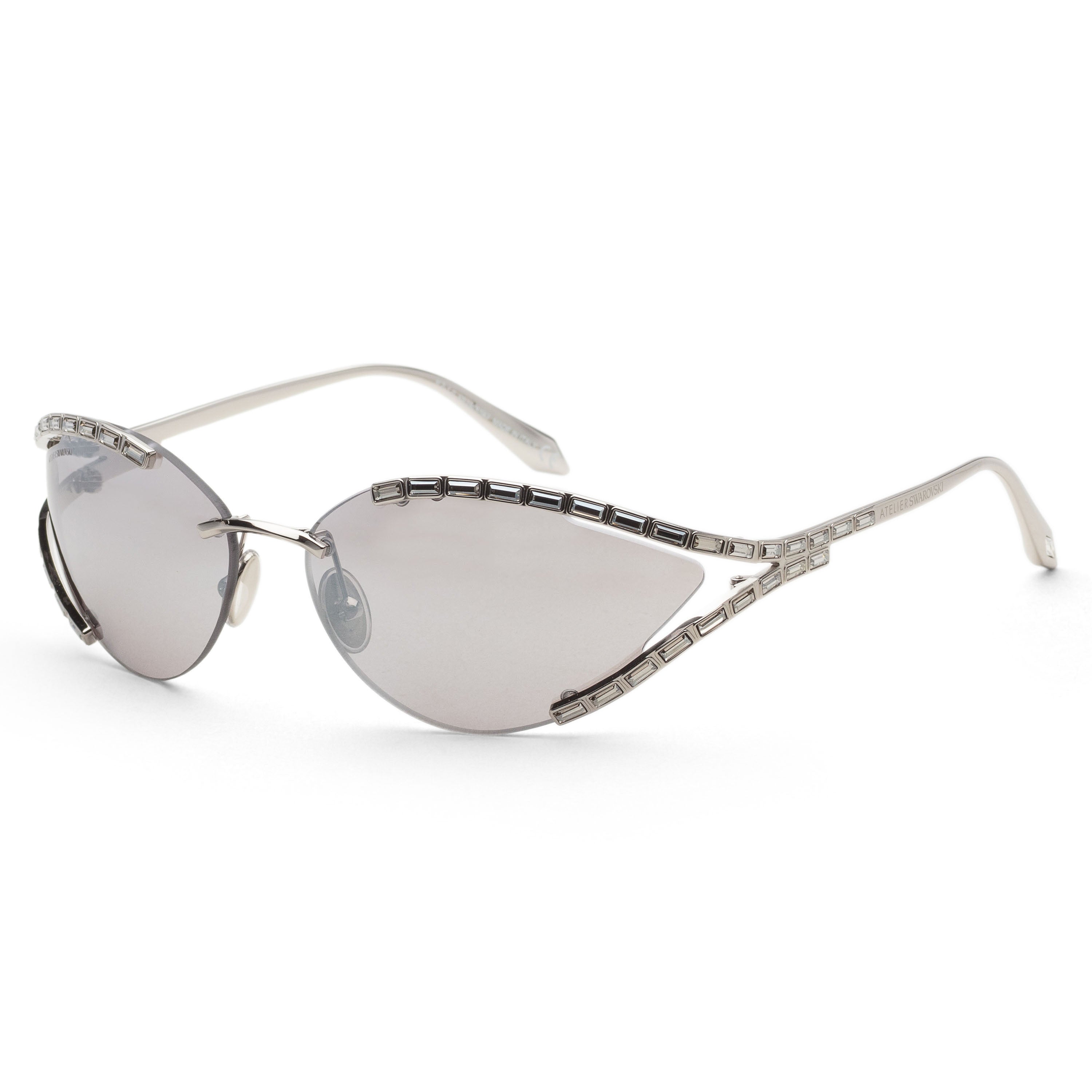 Женские серебристые солнцезащитные очки Swarovski 66 мм Swarovski, серебряный
Женские серебристые солнцезащитные очки Swarovski 66 мм Swarovski, серебряный