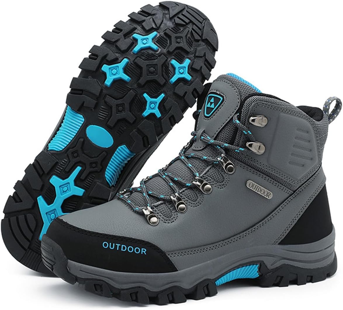 Мужские дышащие походные ботинки Легкие высокие кроссовки для ходьбы Водонепроницаемые Нескользящие для троп, кемпинга и повседневной носки Lanverth, серый
Мужские дышащие походные ботинки Легкие высокие кроссовки для ходьбы Водонепроницаемые Нескользящие для троп, кемпинга и повседневной носки Lanverth, серый