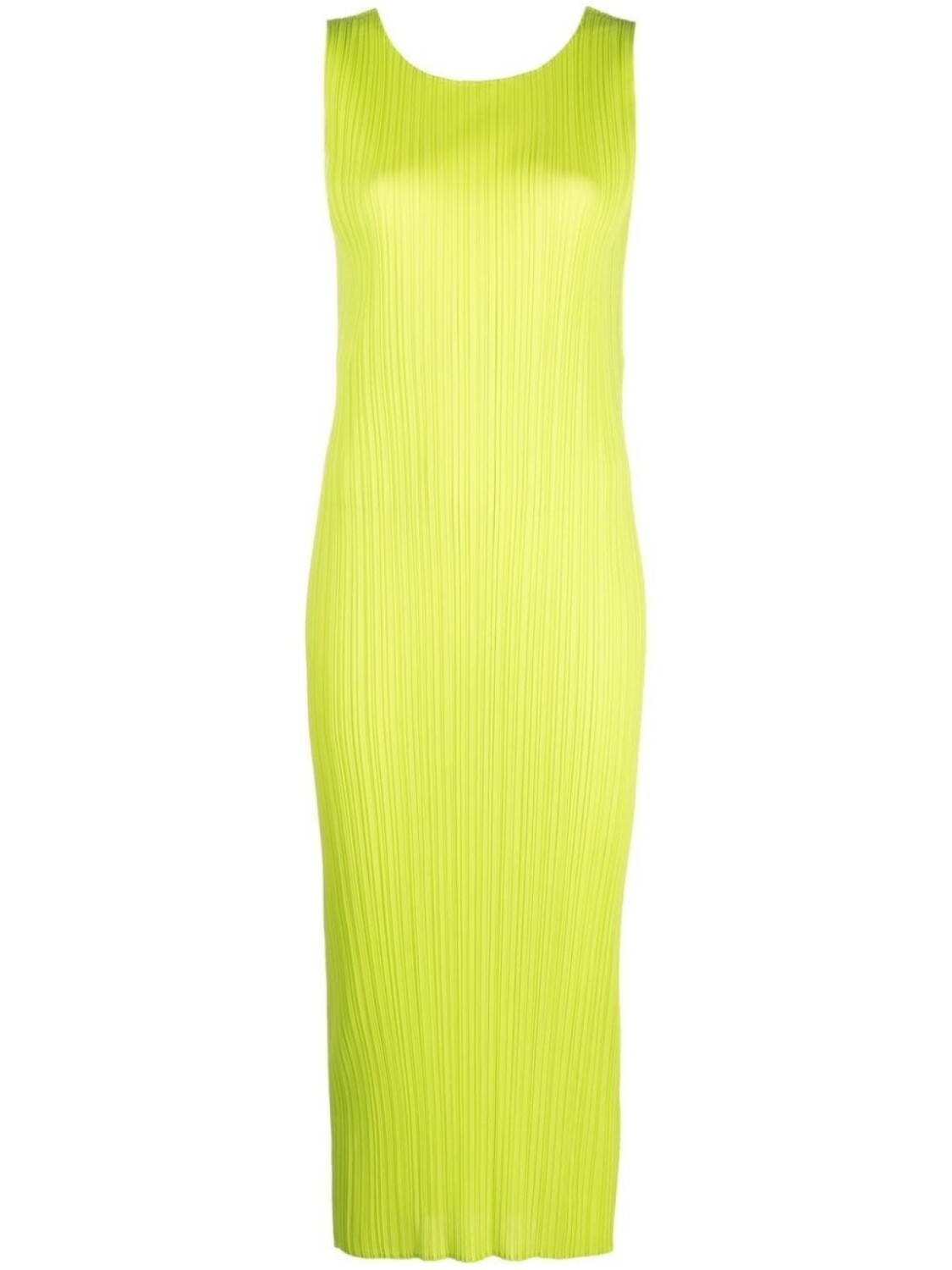 Pleats Please Issey Miyake плиссированное платье миди с круглым вырезом, зеленый
Pleats Please Issey Miyake плиссированное платье миди с круглым вырезом, зеленый