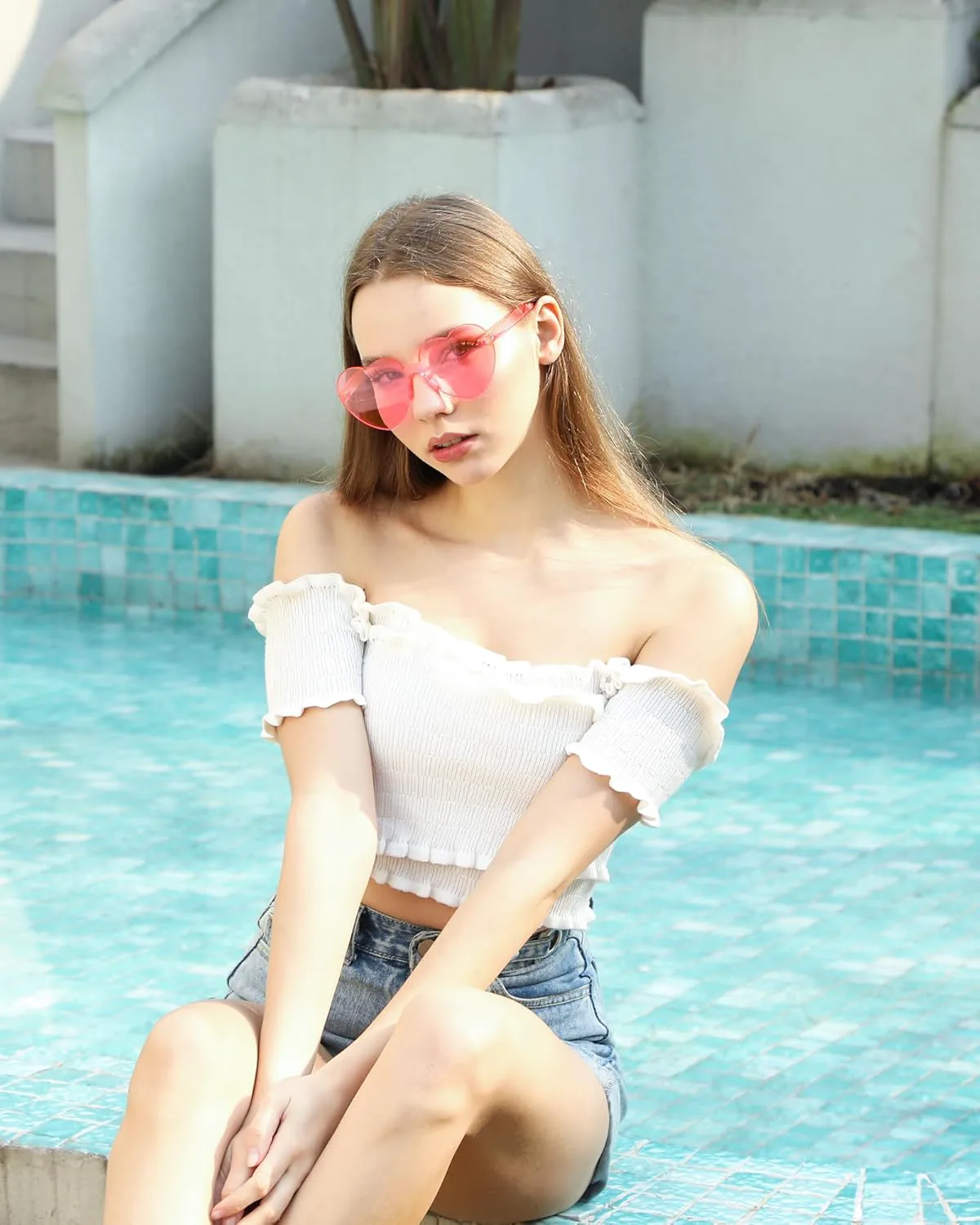 40 пар солнцезащитных очков в форме сердца оптом, красочные безободковые солнцезащитные очки в форме сердца для женщин, сувениры для вечеринок YWL, Assorted Color
40 пар солнцезащитных очков в форме сердца оптом, красочные безободковые солнцезащитные очки в форме сердца для женщин, сувениры для вечеринок YWL, Assorted Color