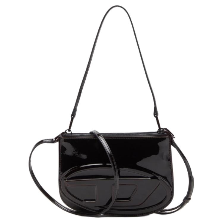 DIESEL Синтетическая кожаная сумка через плечо среднего размера женская черная 
DIESEL Синтетическая кожаная сумка через плечо среднего размера женская черная