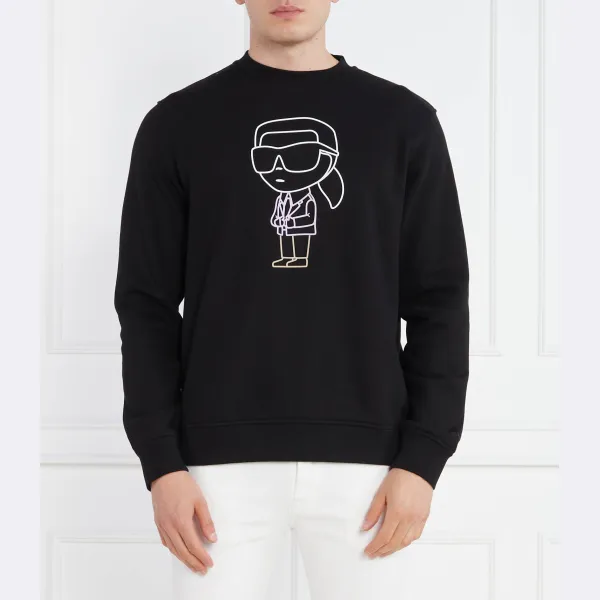 Толстовка обычного кроя Karl Lagerfeld, черный
Толстовка обычного кроя Karl Lagerfeld, черный