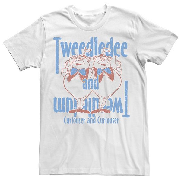 Футболка с принтом Big & Tall Alice in Wonderland Tweedledee & Tweedledum Disney
Футболка с принтом Big & Tall Alice in Wonderland Tweedledee & Tweedledum Disney