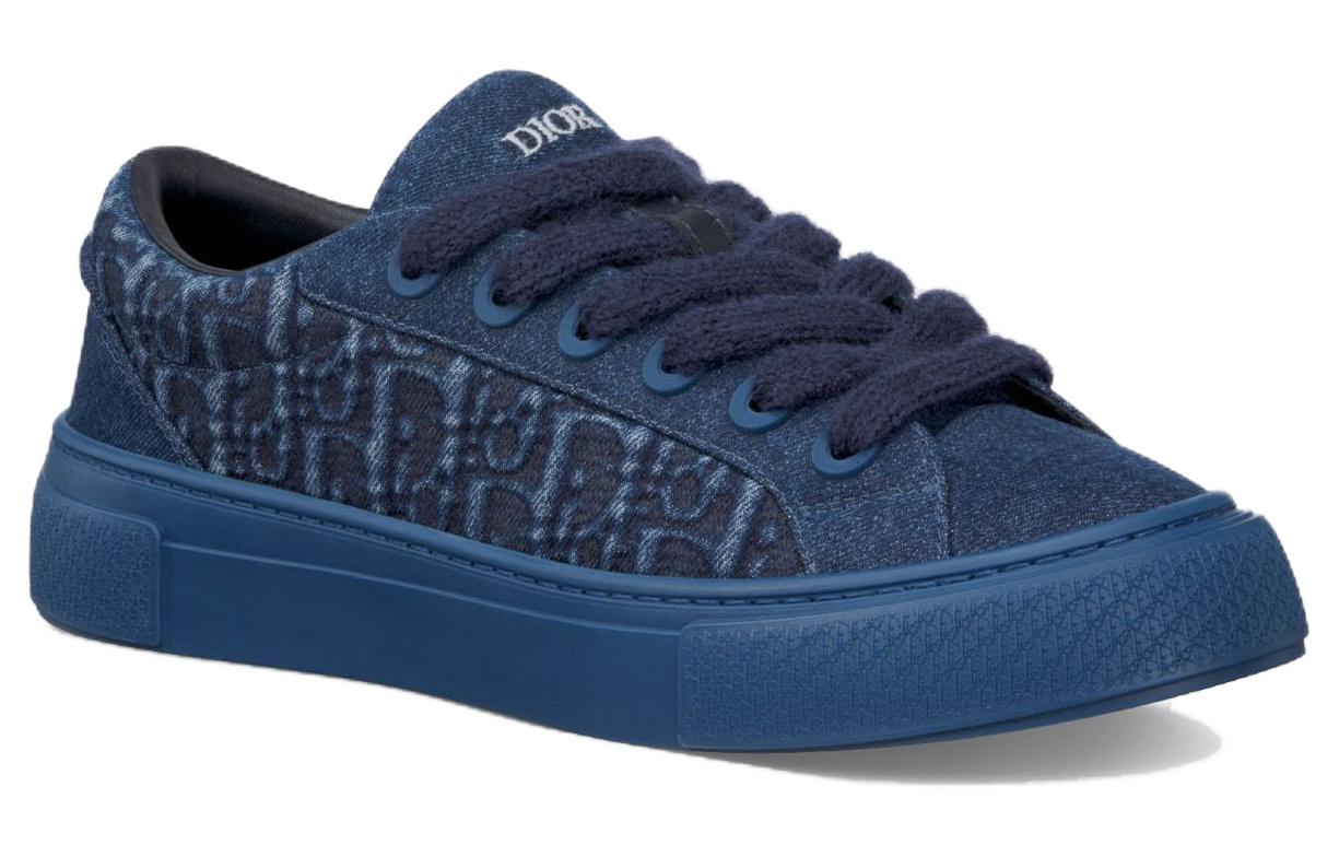 B33 Платформенные Кроссовки Низкие Скейтбордские Мужские Синие DIOR
B33 Платформенные Кроссовки Низкие Скейтбордские Мужские Синие DIOR