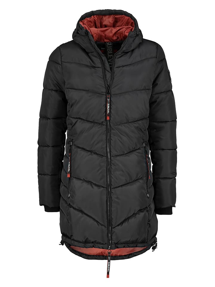 Стеганое пальто Sublevel Steppmantel, черный
Стеганое пальто Sublevel Steppmantel, черный